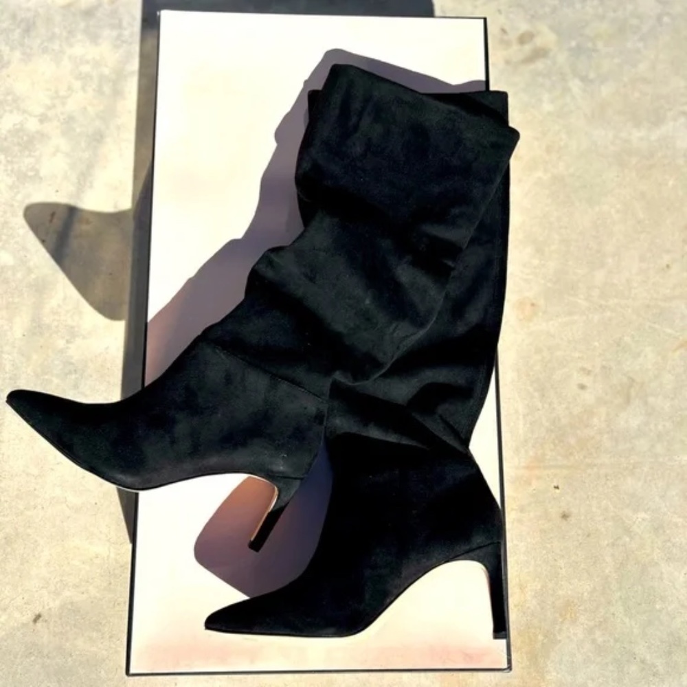 BCBGeneration Women’s Marlo Black Suede Boots